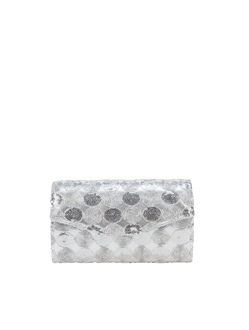 Pochette soirée brodée